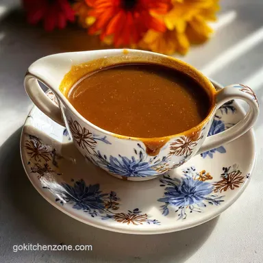 How to Make Brown Gravy in 10 Minutes Recipe Card