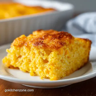 Paula Deen Corn Casserole: Creamy, Baked Recipe Card