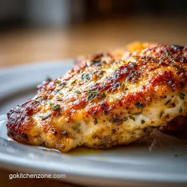 Juicy Baked Chicken Breast in 25 Minutes Recipe Card