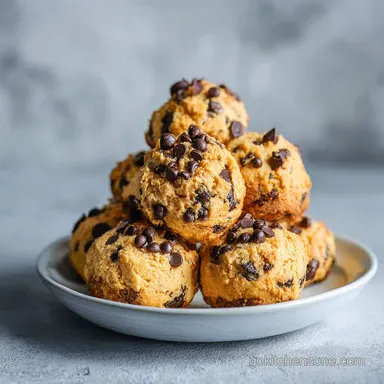Keto Cookie Dough Fat Bombs for 16 Servings Recipe Card