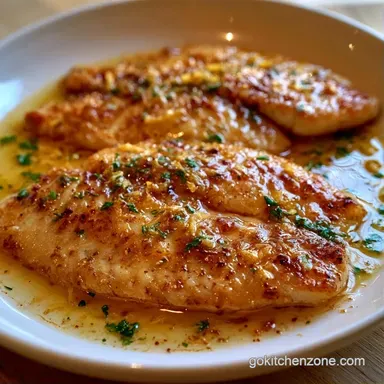 Lemon Butter Tilapia in 20 Minutes Recipe Card