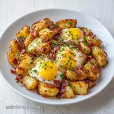 Scrambled Egg Breakfast with Bacon