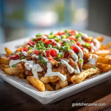 Louisiana Voodoo Fries in 45 Minutes - Homemade Recipe Card