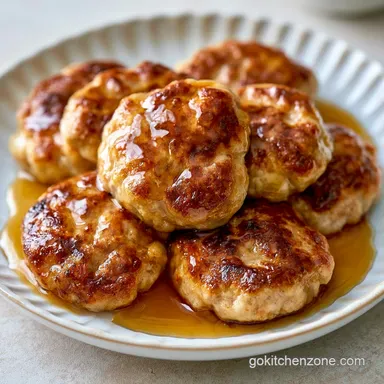 McGriddle Bites with Maple Syrup
