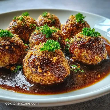 Meatballs and Gravy for 10 People: Classic Comfort Recipe