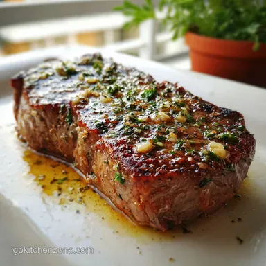 Minute Steak Recipe with Garlic Butter in 15 Minutes