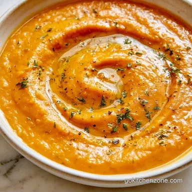 Red Lentil Soup in 55 Minutes