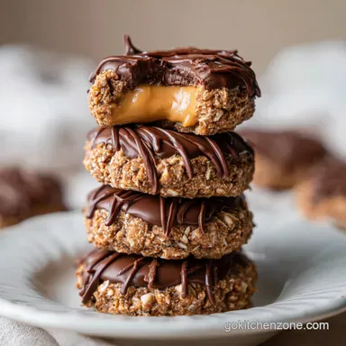 No Bake Keto Peanut Cookies in 10 Minutes - Low Carb Dessert Recipe Card