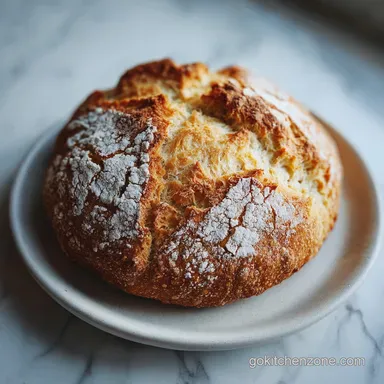 No Knead Gluten Free Bread for 12 Servings in 3 Hours