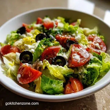 Olive Garden Salad and Dressing Recipe in 20 Minutes Recipe Card