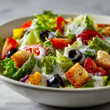 Olive Garden Salad and Dressing Recipe in 20 Minutes
