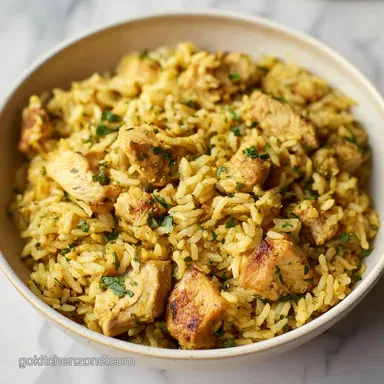 Cheap Easy Family Dinner Recipe with Chicken and Rice in 40 Minutes