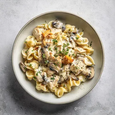 Marry Me Chicken Pasta for 4 Servings in 25 Minutes Recipe Card