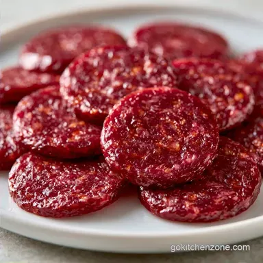 Oven Baked Venison Summer Sausage: Meal Prep