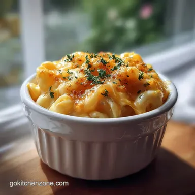Panera Mac and Cheese Recipe in 20 Minutes: Velvety White Cheddar Recipe Card
