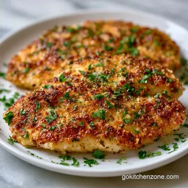 Crispy Parmesan Crusted Baked Tilapia