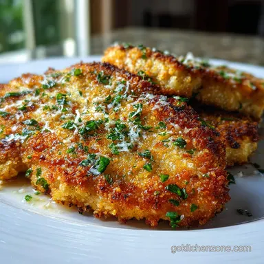 Parmesan Crusted Chicken: Crispy Baked Restaurant Style