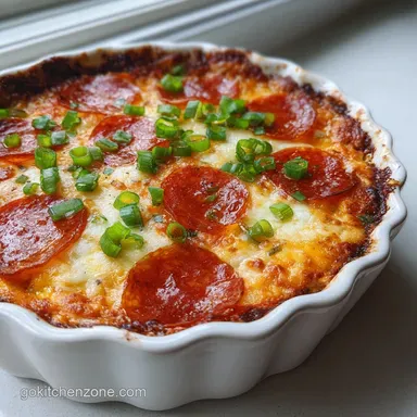 Pizza Dip Recipe Ready in 35 Minutes Recipe Card
