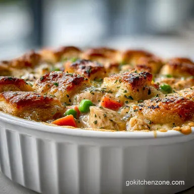 Chicken Pot Pie Casserole in 45 Minutes