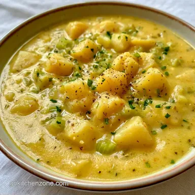 Potatoes for Potato Soup in 45 Minutes Recipe Card