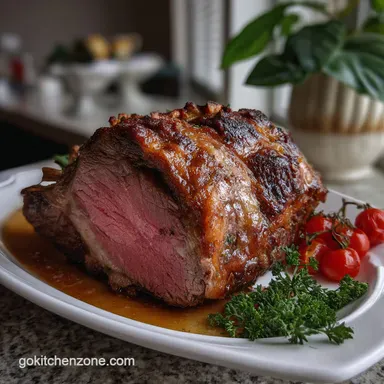 Prime Rib Roast Oven: Master Reverse Sear Recipe Card