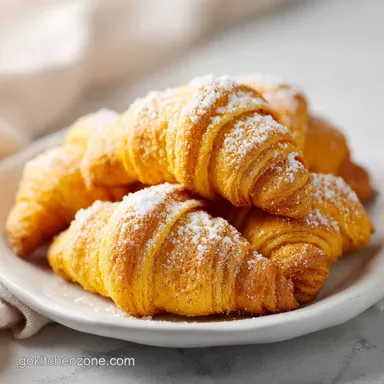 Pumpkin Pie Crescents with Cream Cheese