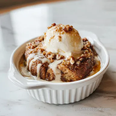 Pumpkin Pie Dump Cake in 60 Minutes with Silky Spice Crust Recipe Card