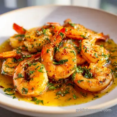 Cajun Shrimp Recipe with 15 Minute Total Time Recipe Card