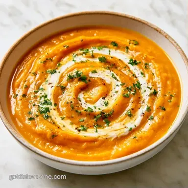 Sweet Potato Soup with Coconut Milk Recipe Card