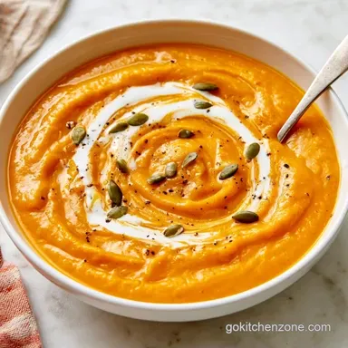 Sweet Potato Soup with Coconut Milk