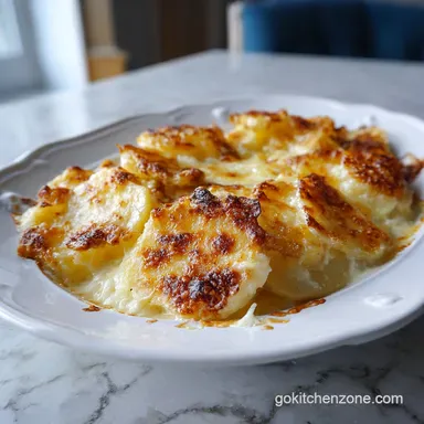 Scalloped Potatoes Recipe: Creamy & Baked Recipe Card