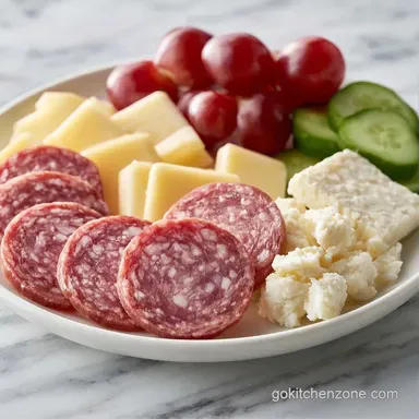 Simple Summer Sausage Platter in 20 Minutes Recipe Card