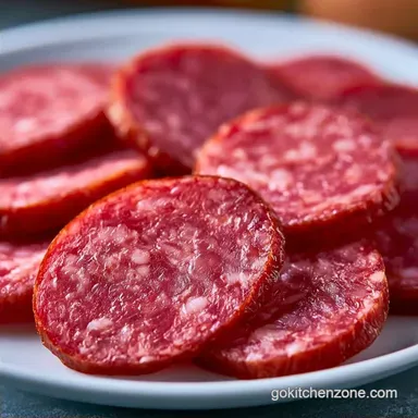 Smoked Summer Sausage: No Casing