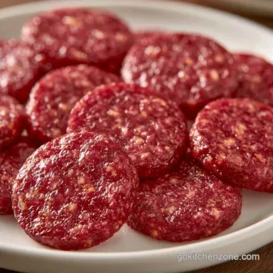 Spicy Venison Sausage for 20 Servings