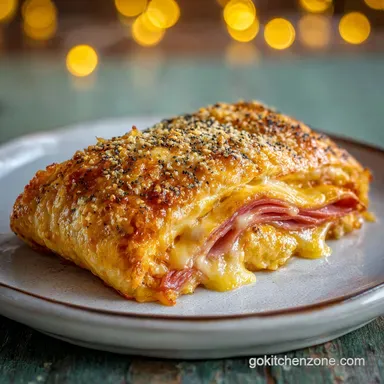 Stromboli Recipe Easy for 6 Servings Recipe Card