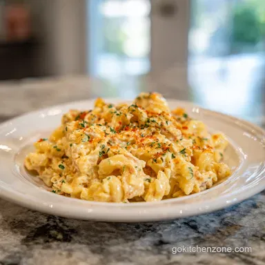 Tuna Noodle Casserole with Panko Crust Recipe Card