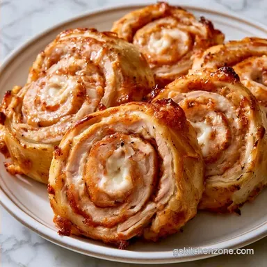 Turkey Cheese RollUps in 10 Minutes