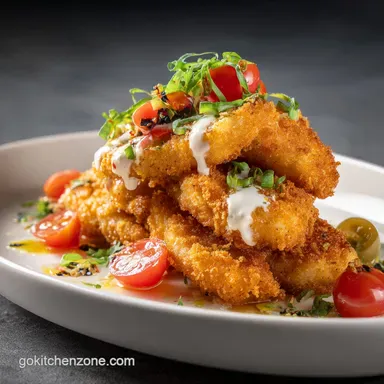 Ranch Chicken for 4 Servings: Crispy and Creamy Baked Breast