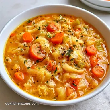 Vegetable and Cabbage Soup in 45 Minutes