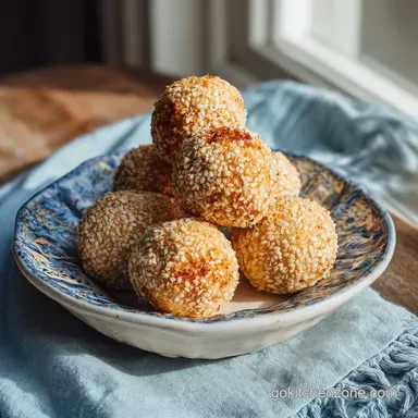 Ricotta Meatballs Oven Baked Fluffy Recipe Card