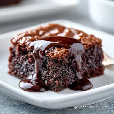 Zucchini Cake Brownies in 45 Minutes Recipe Card