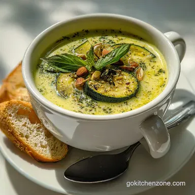 Zucchini Soup Recipe Without Cream in 30 Minutes