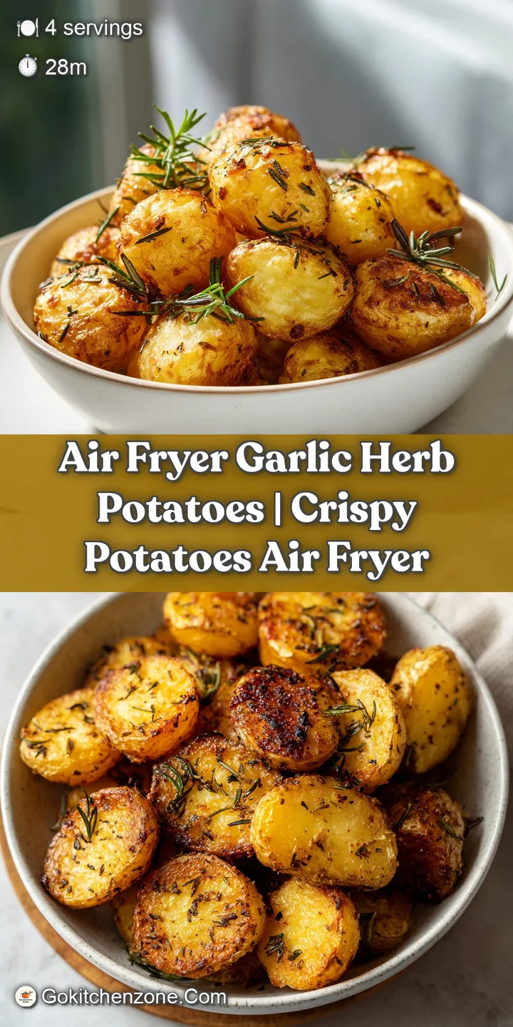 Close-up of perfectly crisp, golden-brown potato bites dusted with vibrant green herbs.