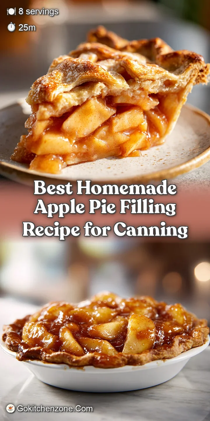 Close-up: glistening apple pie filling, plump with tender apples, with a hint of brown sugar and spice visible throughout.