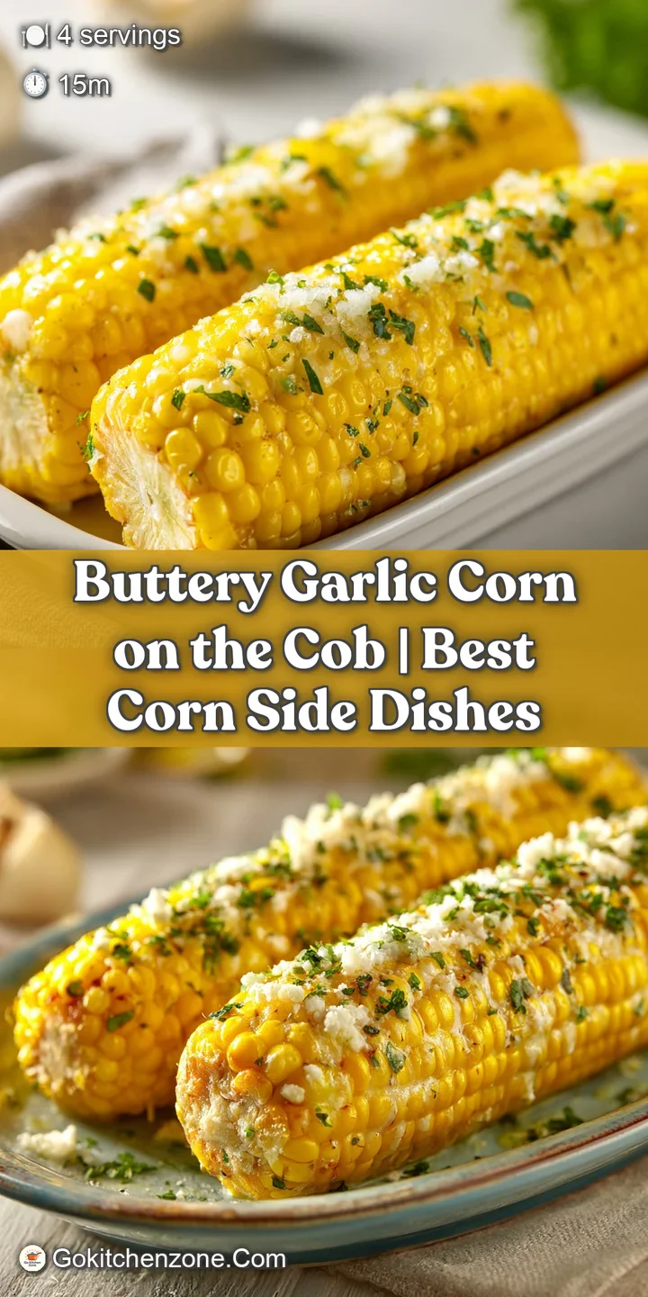 Close-up of sweet corn kernels, coated in golden butter, steam rising gently upwards.