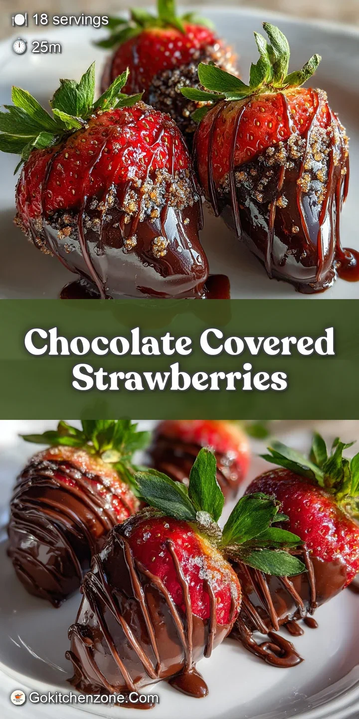 Close-up of a plump, juicy strawberry glistening under a thick coating of dark chocolate. A bite of pure, fruity indulgence.