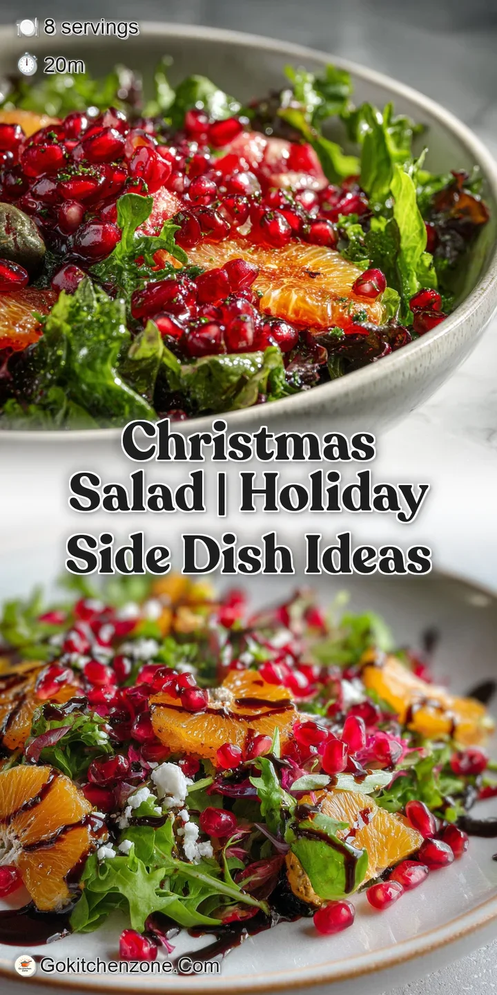 Close-up of a Christmas salad showing the textures of fresh spinach, tart cranberries, and crunchy, candied pecans.