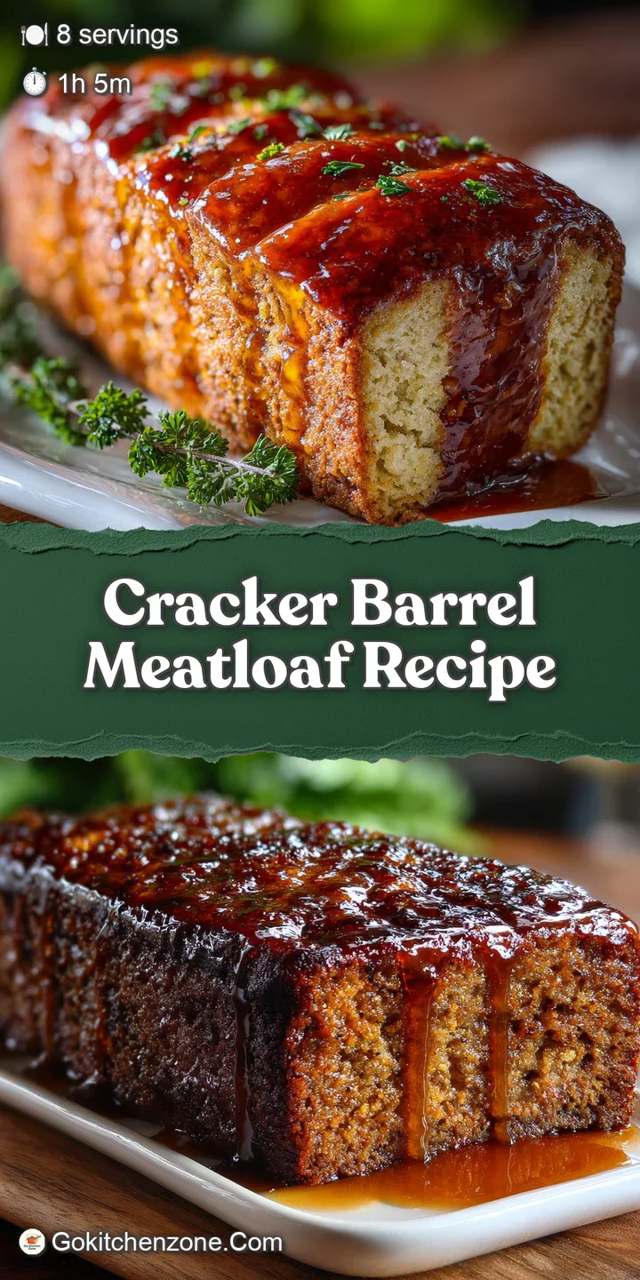 Close-up of meatloaf: Crispy, caramelized glaze with visible herbs and savory aroma leaping from the photo.