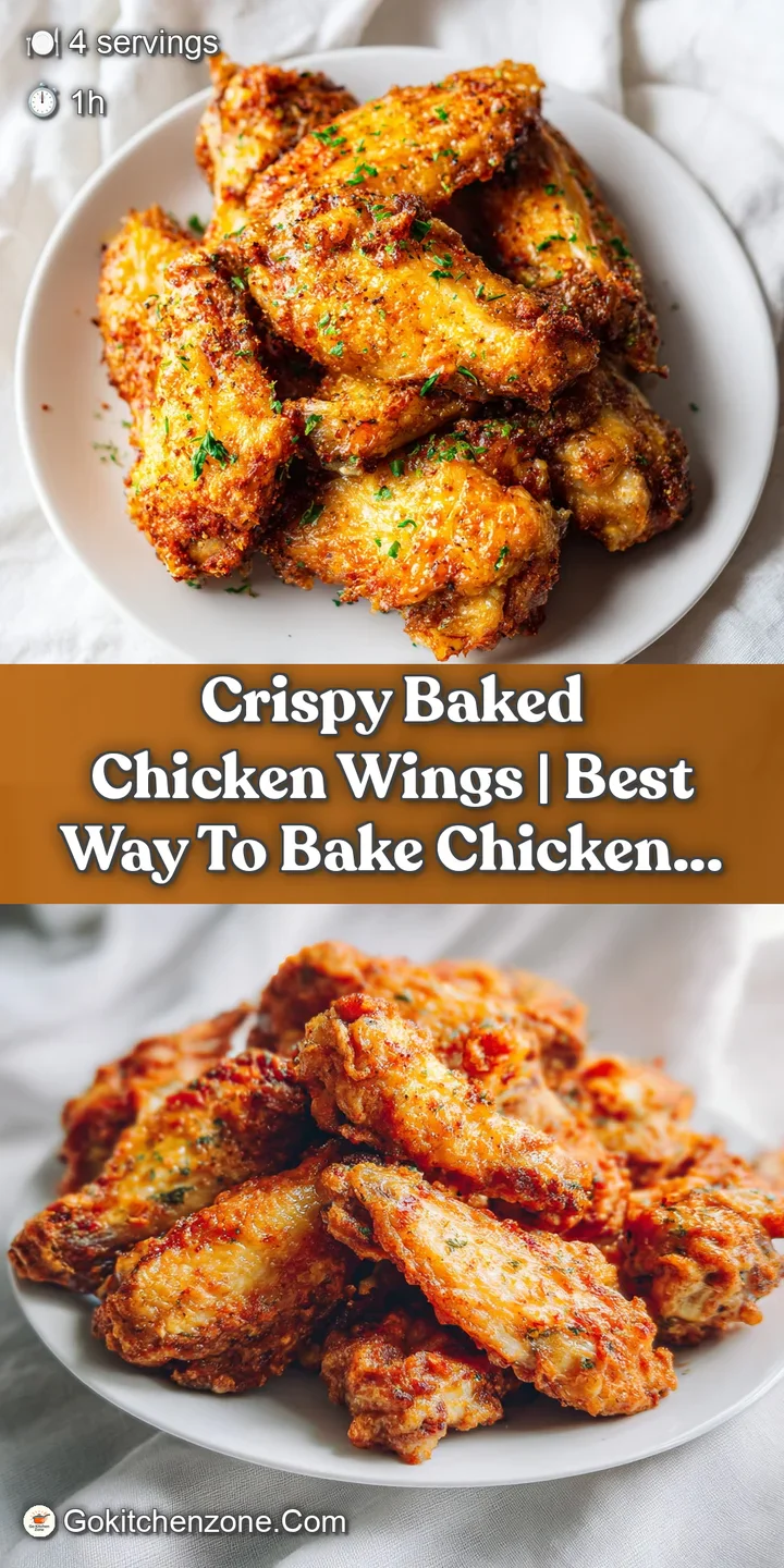 Close-up of a single, perfectly browned chicken wing with visible crispy texture, catching the light.