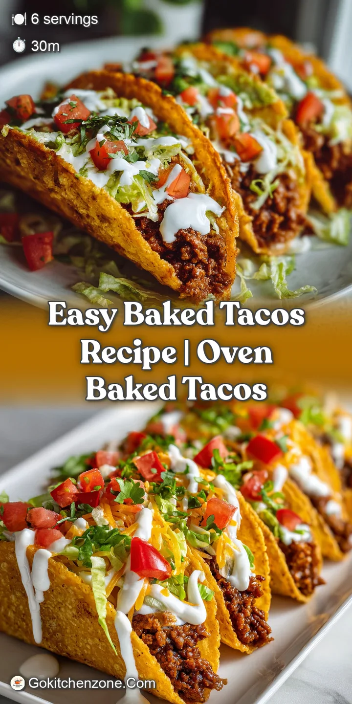 Close-up shot reveals the crispy, golden-brown shell of a baked taco, overflowing with juicy filling and melted cheese, re...